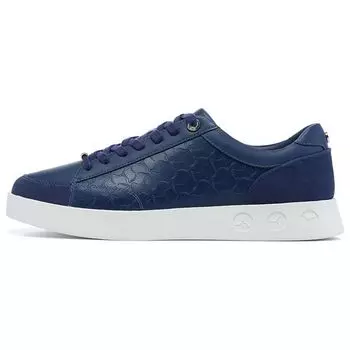 Li-Ning 1990 Classic Series Non-Slip Wear-Resistant Low-Top Skate Shoes Men Sneakers Blue ALHT017-2 41