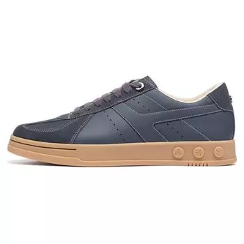 Li-Ning 1990 Classic Series Non-Slip Wear-Resistant Low-Top Skate Shoes Men Sneakers Cold-Sand-Black ALHS033-2 42