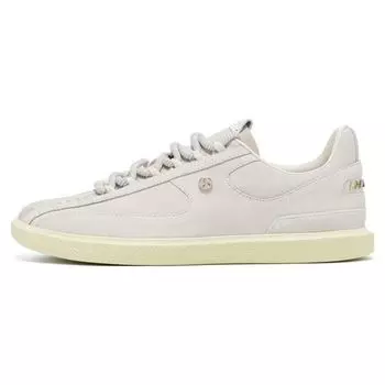 Li-Ning 1990 Cloud Dress Comfortable Versatile Non-Slip Wear-Resistant Low-Top Skate Shoes Women sneaker Bone-White ALHT090-2 37