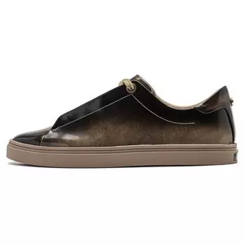 Li-Ning 1990 Commuter Series Casual Comfortable Lightweight Durable Low-Top Skate Shoes Men Sneakers Light-Chestnut-Brown ALHT101-1 42