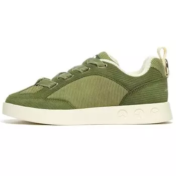 Li-Ning 1990 Колокольчик ветра Ретро Цветной блок Спортивные низкие кеды для скейтборда Женские кроссовки Сосново-зеленый ALHS034-2 39