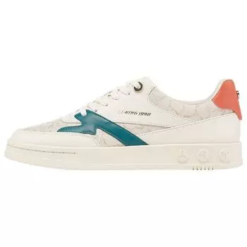 Li-Ning 1990 Low Top Cushioning Sneakers Women sneakers White Green ALHT066-1 36