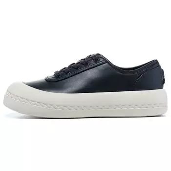 Li-Ning 1990 Mysterious Chain Thick Sole Height Increasing Casual Non-Slip Wear-Resistant Low-Top Skate Shoes Women sneaker Black ALHT038-2 36
