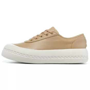 Li-Ning 1990 Mysterious Chain Thick Sole Height Increasing Casual Lightweight Breathable Low Top Skate Shoes Women sneaker Brown ALHT038-5 37