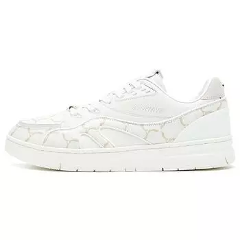 Li-Ning 1990 Non-Slip Low-Top Skate Shoes Men Sneakers Off-White ALFR103-1 43