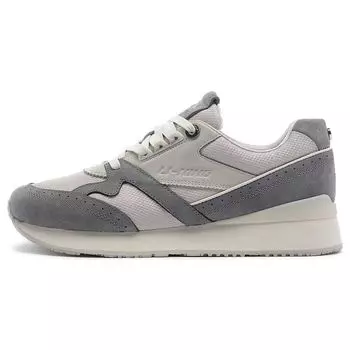 Li Ning 1990 Повседневные ретро-кроссовки женские кроссовки овсяно-серые ALJS006-1 36