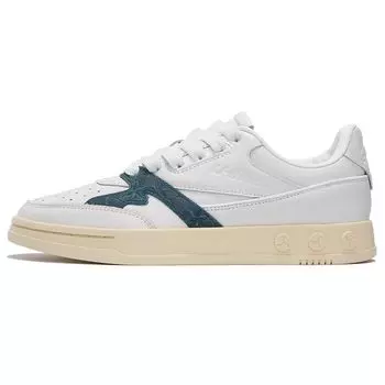 Li Ning 1990 Удобные модные кроссовки женские кроссовки белые зеленые ALFR126-2 37