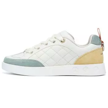 Li-Ning 1990 Wind Chime 2 Retro Color Block Sports Lightweight Non-Slip Low-Top Skate Shoes Women Sneakers ALHT032-2 39