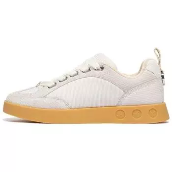 Li-Ning 1990 Wind Chime Retro Color Block Sports Low-Top Skate Shoes Men Sneakers Off-White ALHS031-1 42