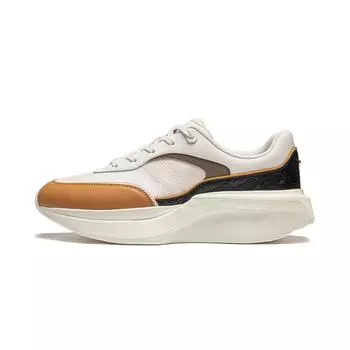 Li-Ning 1990 Xuanji Comfortable Versatile Shock Absorbing Durable Low-Top Running Shoes Men Sneakers White Black Brown ALJU009-2 40