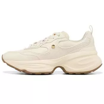 Li-Ning 1990 Yunshang Классические Ретро Спортивные Нескользящие Износостойкие Легкие Низкие Кроссовки Женские кроссовки Молочно-белый ALJT054-2 36