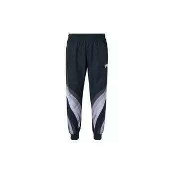 Li Ning 2019 New York Fashion Week Зауженные тканые спортивные повседневные брюки мужские брюки черного цвета AYKP653-1 S
