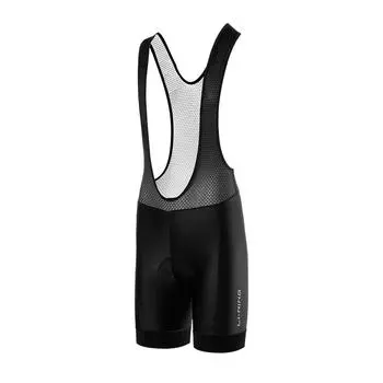 Li-Ning 3D Cut Shock Absorbing Breathable Cycling Bib Pants Men Pants Dark-Brown LCUE197-1 M