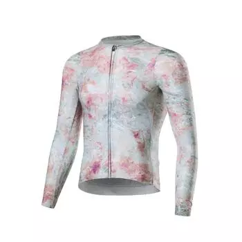 Li Ning 3D Крой Высокоэластичный Дышащий Серия Footprint Велосипедный Лонгслив Мужская Велосипедная Одежда Пустынно-Коричневый LCUY293-2 M