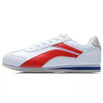 Li Ning 3K Classic Casual Running Shoes Women Sneakers White Red AGCR004-1 36