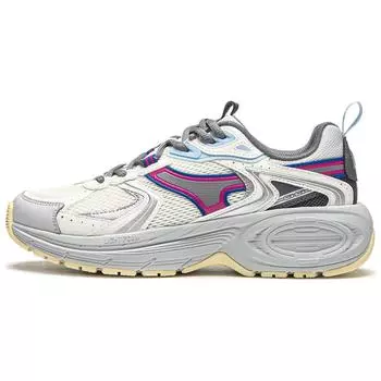 Li Ning 92 Cici V2 удобные универсальные толстые подошвы, увеличивающие высоту, амортизирующие, нескользящие, низкие кроссовки для бега, женские кроссовки AGCU034-16 36