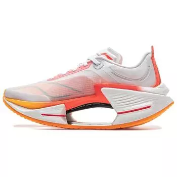 Li Ning Absolute Shadow 3 Основные технологии Профессиональные тренировочные кроссовки для скорости Мужские кроссовки Бело-красные ARRV003-7 43