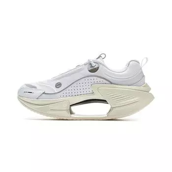 Li Ning Absolute Shadow CRC 2.0 Светоотражающие Тренд Спортивные Амортизация Отскок Низкий Верх Кроссовки для Бега Мужские кроссовки Стандартный-Белый AZGV035-1 40