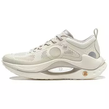 Li Ning Absolute Shadow CRC модные универсальные амортизирующие нескользящие низкие повседневные туфли женские повседневные туфли гель-желтый AZGT018-9 35