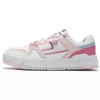 Li Ning Ace V2 удобные универсальные низкие кроссовки для скейтбординга женские кроссовки розовые белые AGCS156-3 35