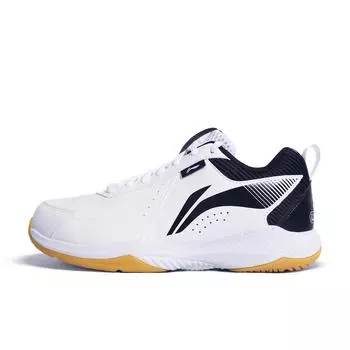 Li-Ning All-Purpose Fashion Professional Casual Versatile Shock Absorbing Non-Slip Low-Top Badminton Shoes Unisex sneaker White Black AYTU015-1 36