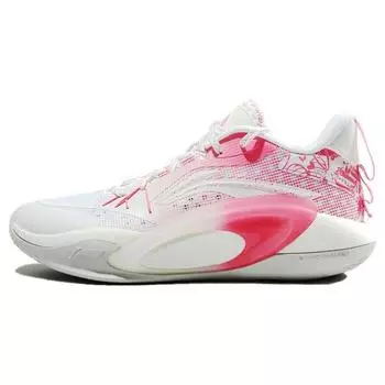 Li-Ning Амортизирующие прочные низкие баскетбольные кроссовки мужские кроссовки розовые ABPS047-2 43