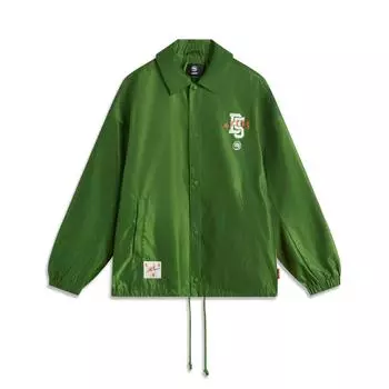 Li Ning Anti-Five Series Повседневная теплая удобная универсальная куртка Мужская куртка Oil-Pine-Green AFDU967-2 M