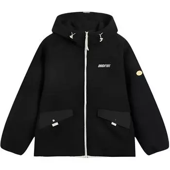 Li Ning Anti-Five Series Sports Casual Loose Warm Jacket Men Jacket Black AFDU499-6 L