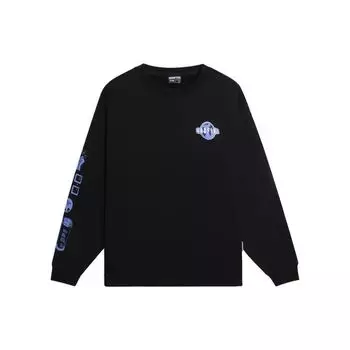 Li-Ning Anti-Wu Series Logo Print Pullover Hooded Unisex Tops Black AWDSC01-3 L