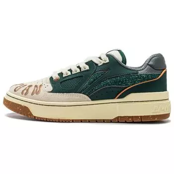 Li Ning Bad5 Rookie 2 легкие, высокопрочные, удобные, мягкие, низкие, кроссовки для скейтбординга, мужские кроссовки сочно-зеленого цвета ABCT065-1 39