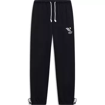 Li Ning Bad Five дышащие удобные модные трикотажные спортивные брюки мужские низ черные AKLT325-1 M