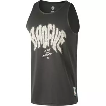 Li Ning Bad Five Letter Круглый вырез Удобная универсальная дышащая баскетбольная майка без рукавов Мужская майка Серо-серый AVSU441-2 L