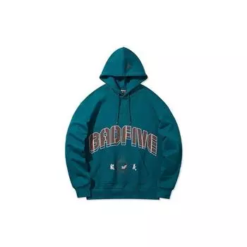 Li Ning Bad Five Loose Hoodie Мужские толстовки Deep-Spruce-Green AWDQ995-4 XL
