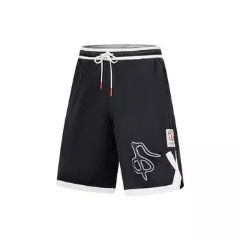 Li Ning Bad Five Seven City Link Championship быстросохнущие дышащие повседневные шорты мужские шорты черные AAPT605-2 XL