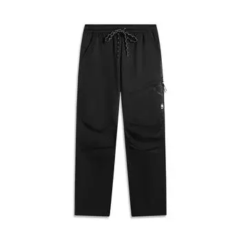 Li Ning Bad Five Удобные Простые Универсальные Брюки Повседневные Мужские Низкая Посадка Прямые AYKV187-4 M