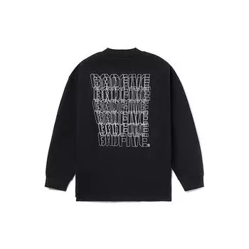 Li-Ning Badfive Basketball Series Повседневная дышащая свободная футболка с длинными рукавами мужские топы черные AHSR759-4 S