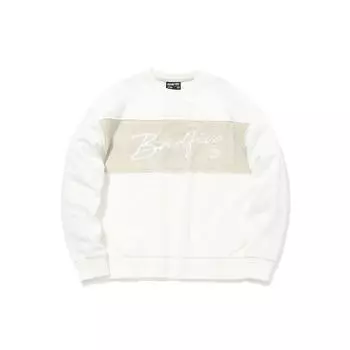 Li Ning Badfive Basketball Series свободный свитер-свитшот женский свитшот Off-White AWDQ538-1 M