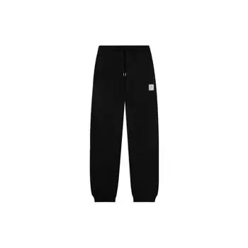 Li-Ning Badfive Баскетбольная серия, нашивка с логотипом бренда, однотонные брюки для бега, мужские брюки черного цвета AKLSB95-3 XXXL