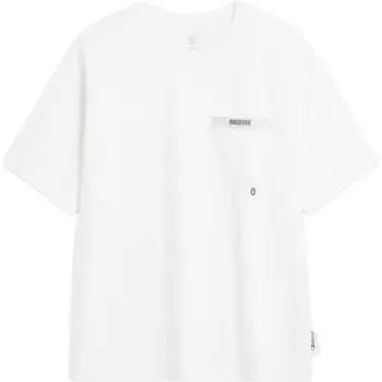 Li-Ning Badfive дышащая футболка с круглым вырезом мужская топы Off-White AHST693-2 2XL