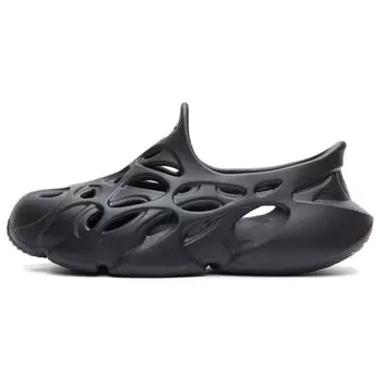 Li Ning Badfive Fast Recovery Slide Удобные универсальные пляжные сандалии мужские сандалии черные ABTR003-2 45