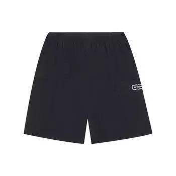 Li-Ning Badfive камуфляжные свободные спортивные шорты с буквенным принтом мужские низ черные AKSS601-1 M