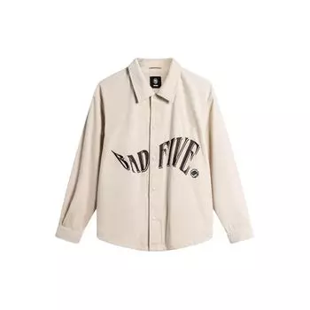Li Ning Badfive Letter Embroidery Print Polo Casual Knit Jacket Men Jacket Gravel-Gray AFDU071-5 XL