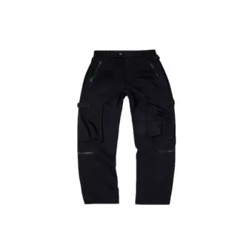 Li Ning Badfive модные обычные трикотажные повседневные брюки с несколькими карманами мужские брюки черные AKXQ125-1 M