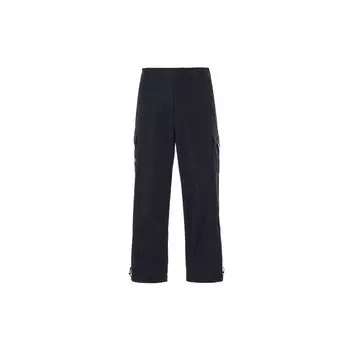 Li Ning Badfive однотонные свободные прямые спортивные брюки женские брюки черные AYKS052-3 L