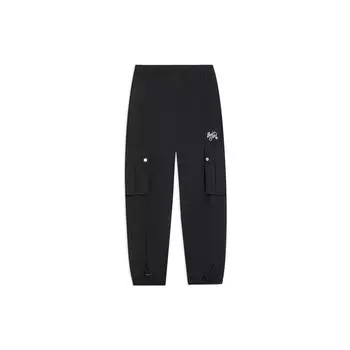 Li-Ning Badfive повседневные дышащие спортивные брюки с манжетами, мужские штаны AYKS571-2 L