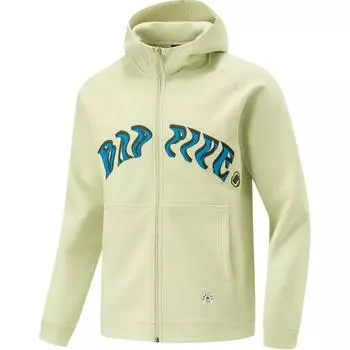 Li Ning Badfive Printed Loose Hoodie Comfortable Sweatshirt Men tops Jade-Green AWDU095-2 XL