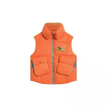 Li Ning Badfive Series Stand Collar Loose Solid Color Hooded Жилеты мужские AMRS087-1 L