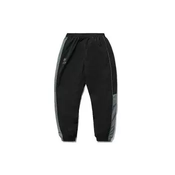 Li Ning Badfive Series свободные повседневные спортивные длинные брюки женские низы черные AYKR128-2 S