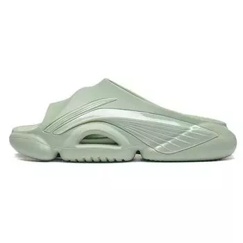 Li Ning Badfive Slide легкие удобные бесшумные износостойкие тапочки женская обувь водно-зеленый ABTT006-3 39