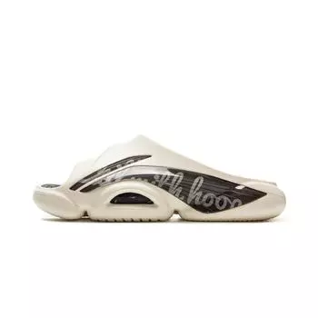 Li Ning Badfive Slide Og Повседневные Дышащие Легкие Нескользящие Шлепанцы Мужская Обувь Бежевый ABTV007-1 45